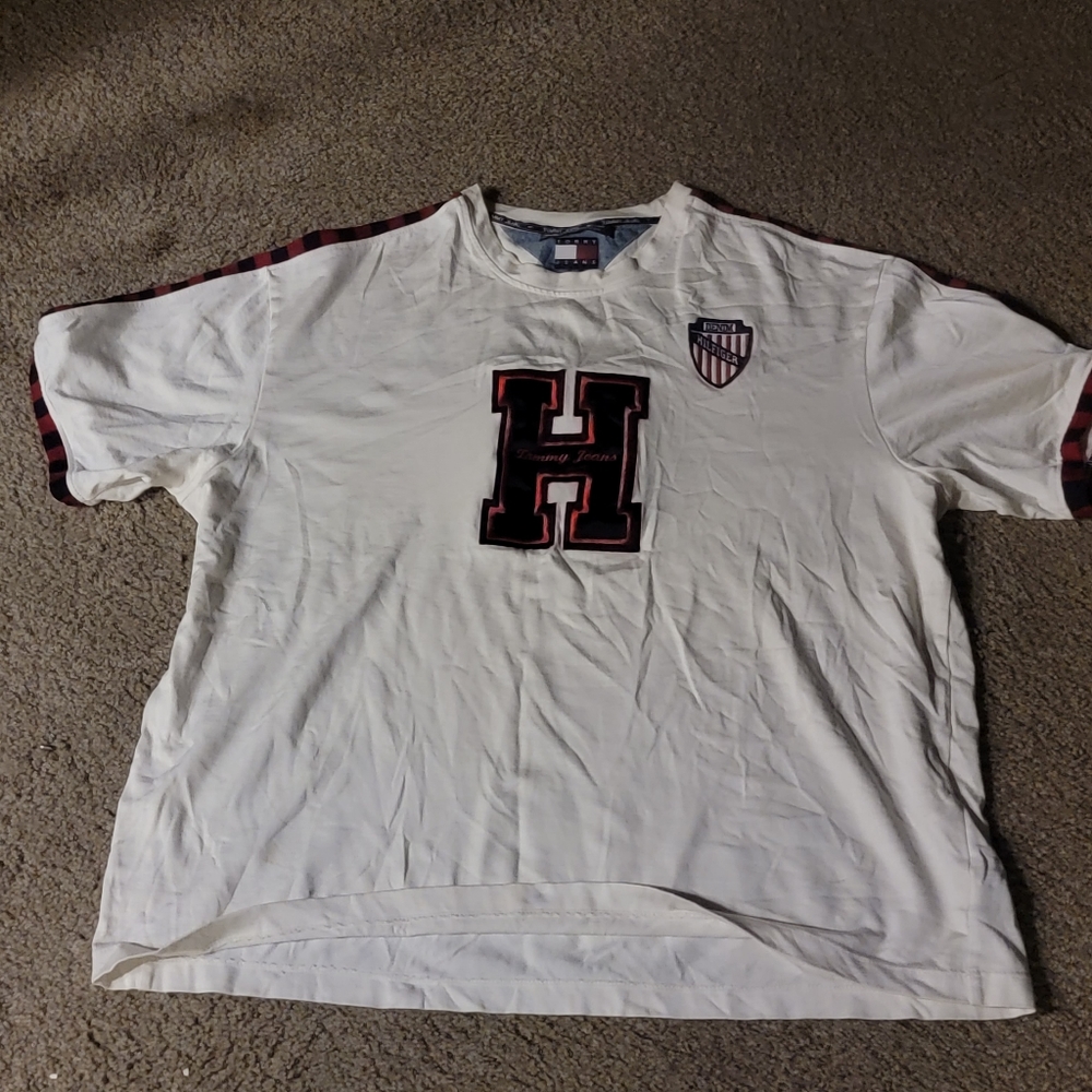 Tommyhilfiger XXL short sleeve shirt white